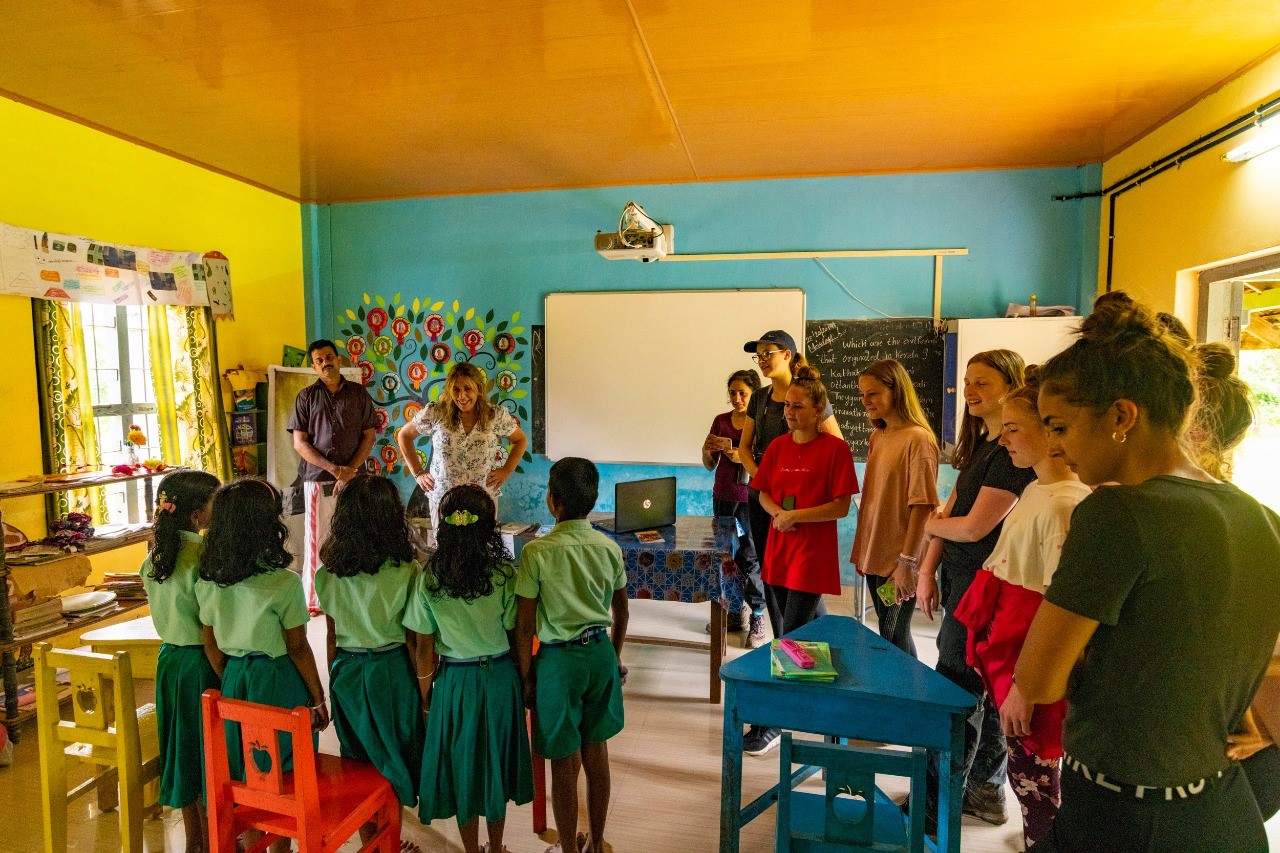 Visit to the local School